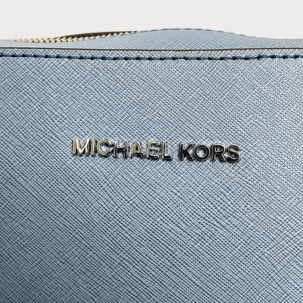  Michael Kors Jet Set Travel Denim Crossbody Bag 