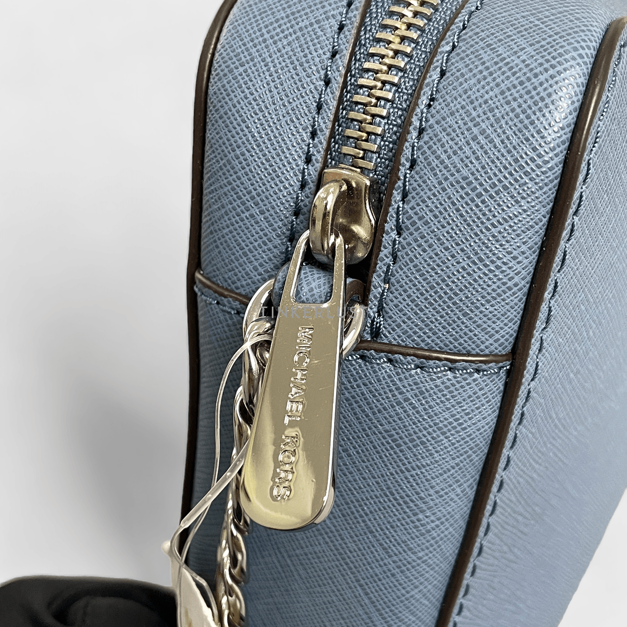  Michael Kors Jet Set Travel Denim Crossbody Bag 