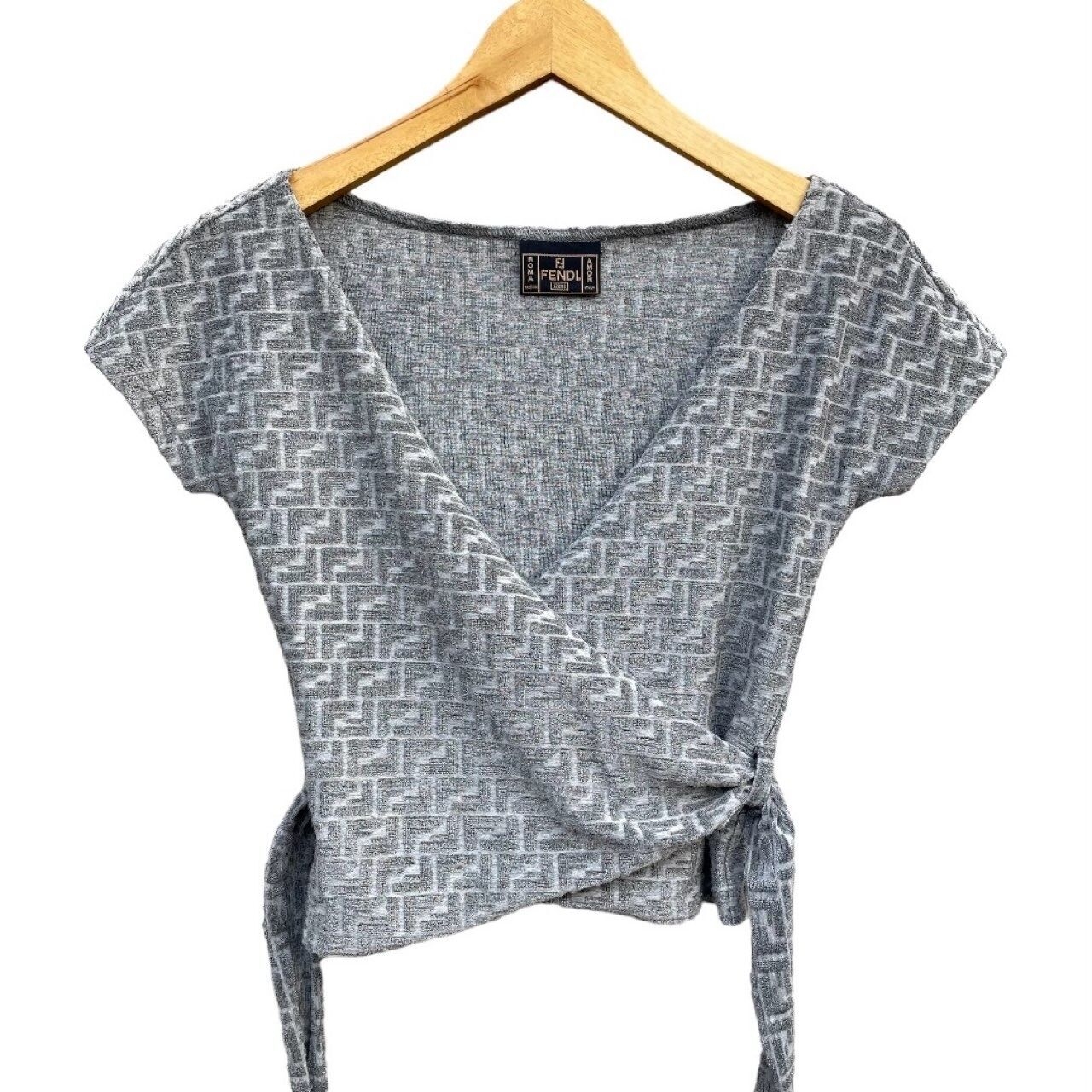 Fendi Light Grey Blouse