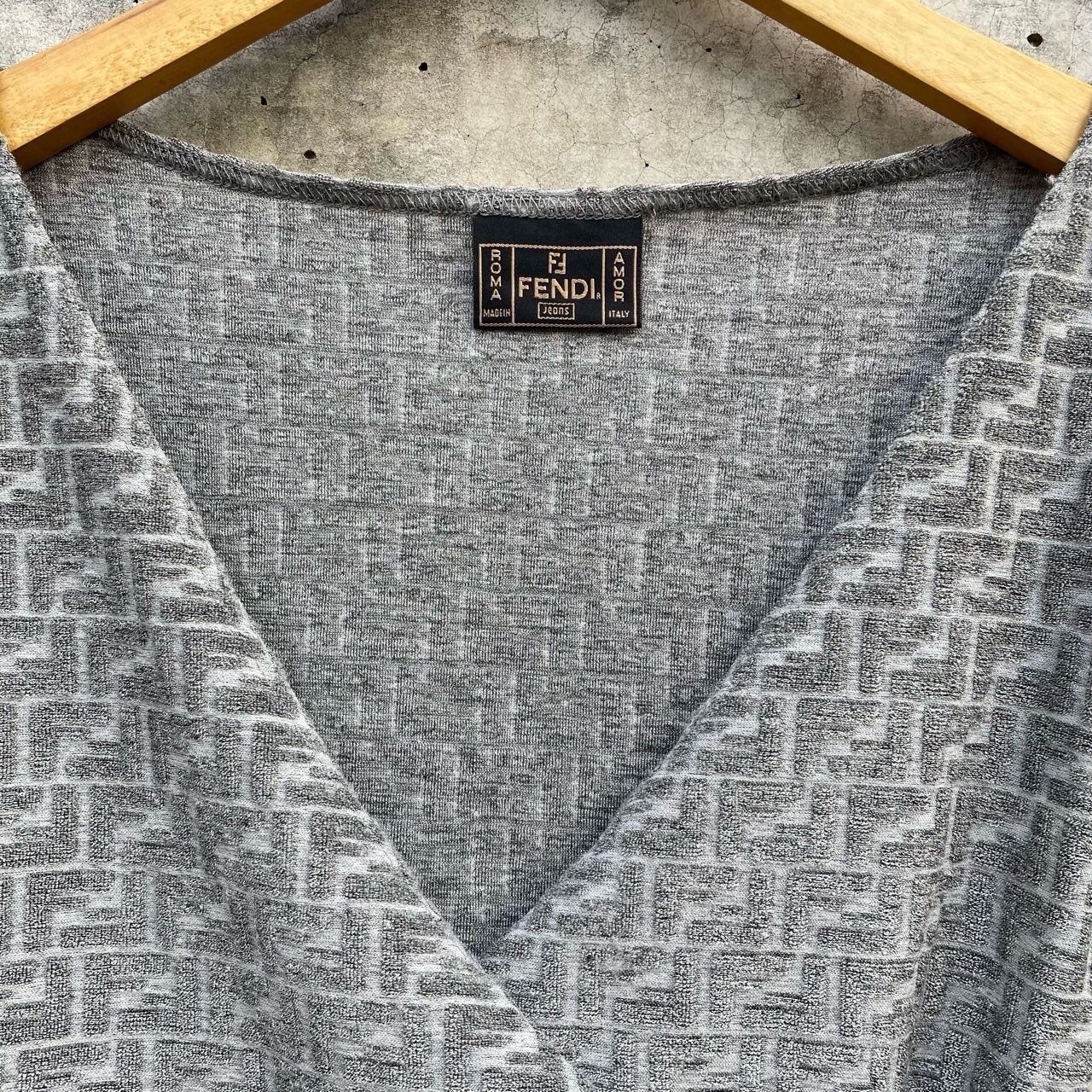 Fendi Light Grey Blouse