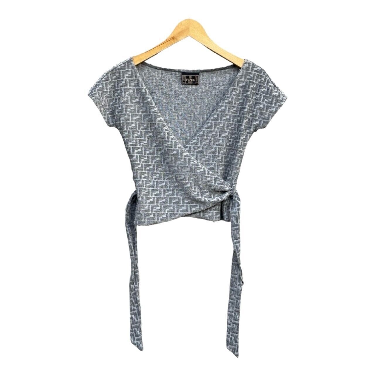 Fendi Light Grey Blouse