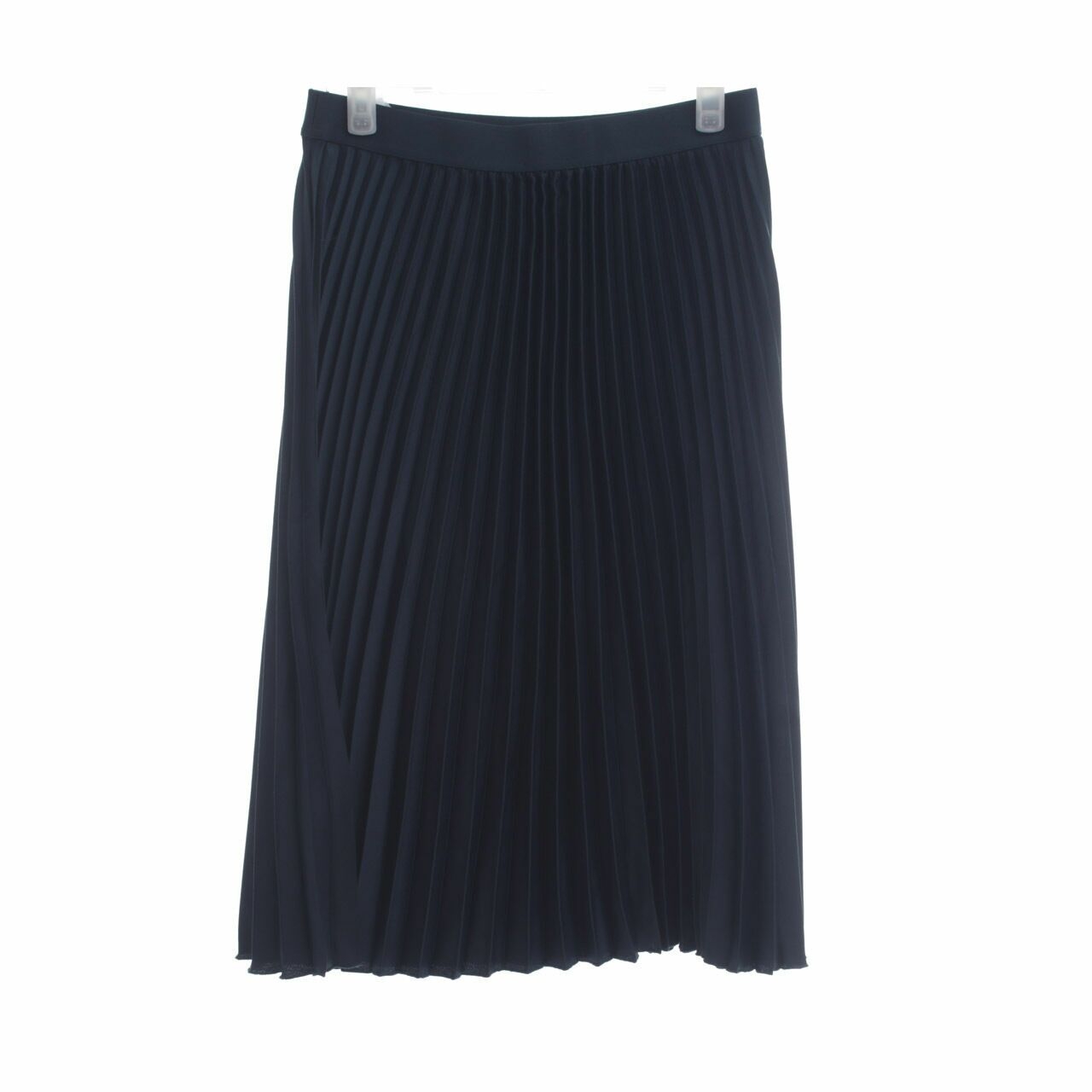 H&M Navy Pleats Mini Skirt
