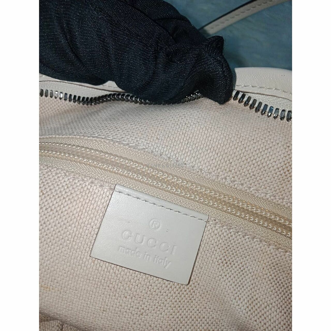 Gucci Flora Small Canvas Convertible Zip Tote