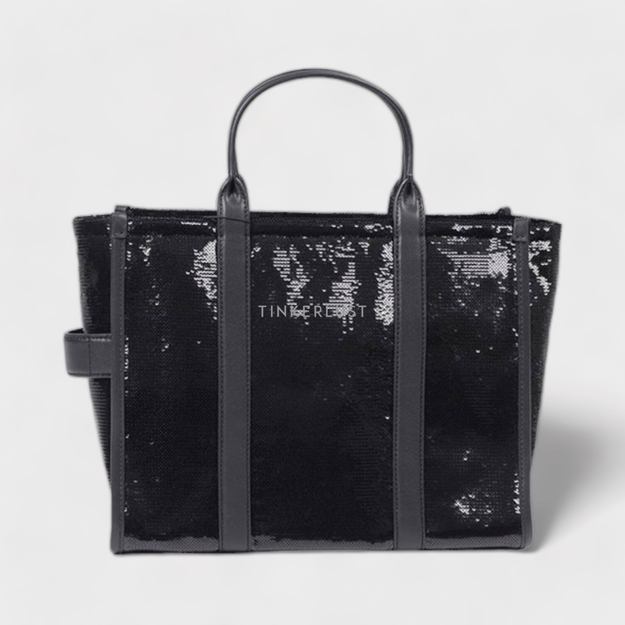 Marc Jacobs Medium The Sequin Tote Bag in Black 