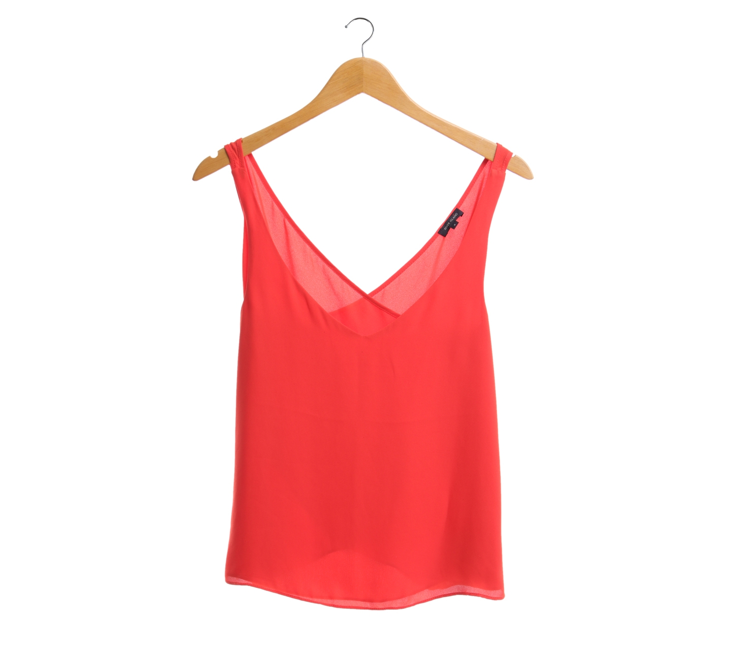 River Island Orange Back Wrap Sleeveless