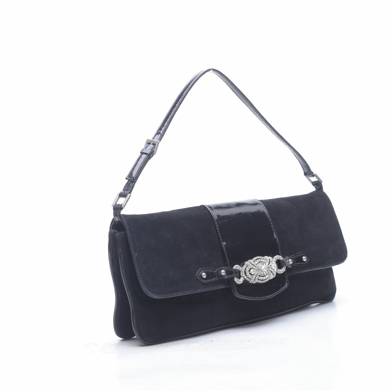 Giuseppe Zanotti Black Hand Bag