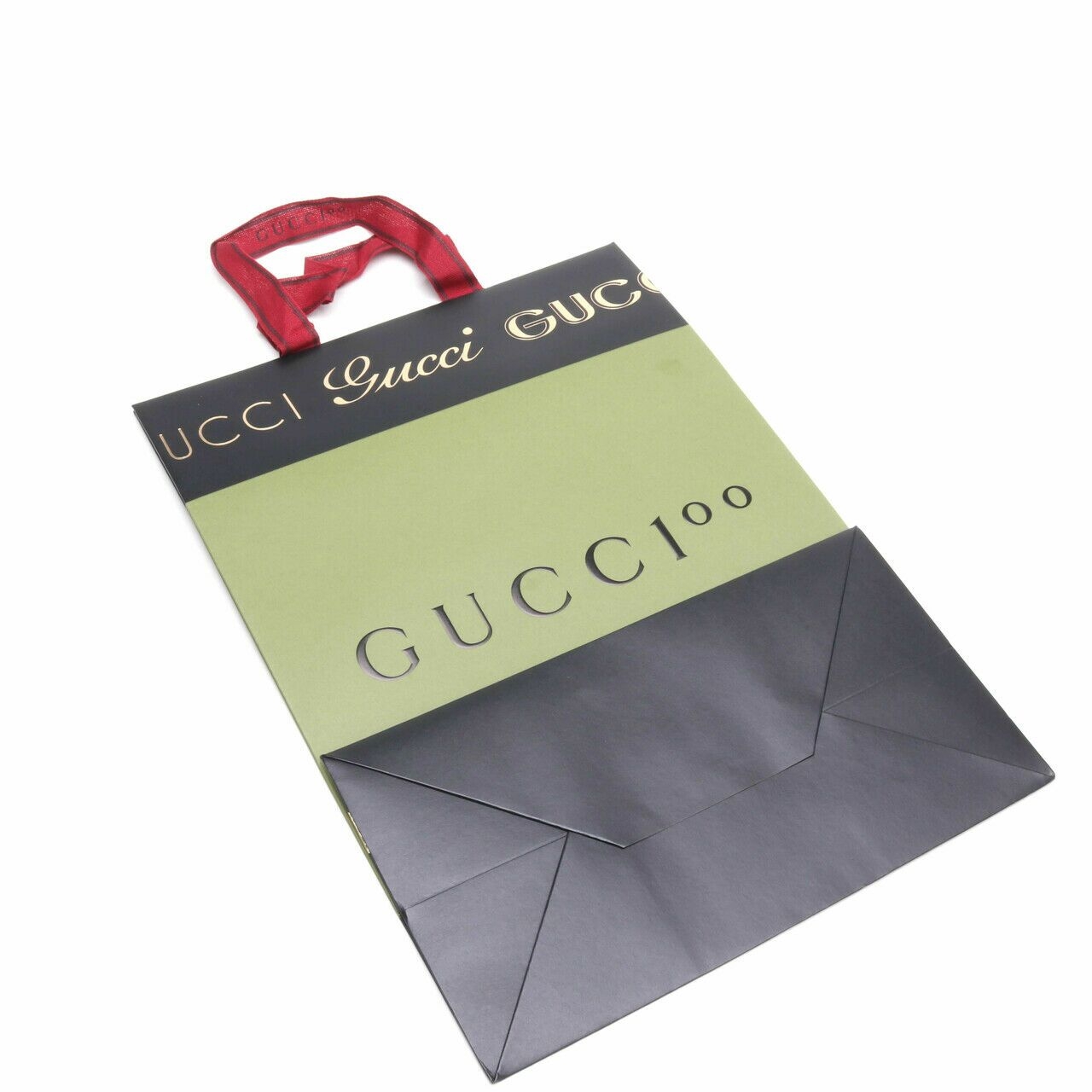 Gucci Calfskin GG Marmont Chain Wallet Black