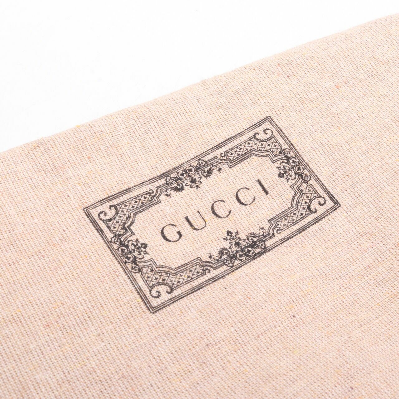 Gucci Calfskin GG Marmont Chain Wallet Black