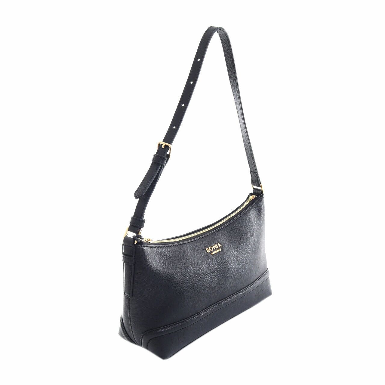 Bonia Black Shoulder Bag