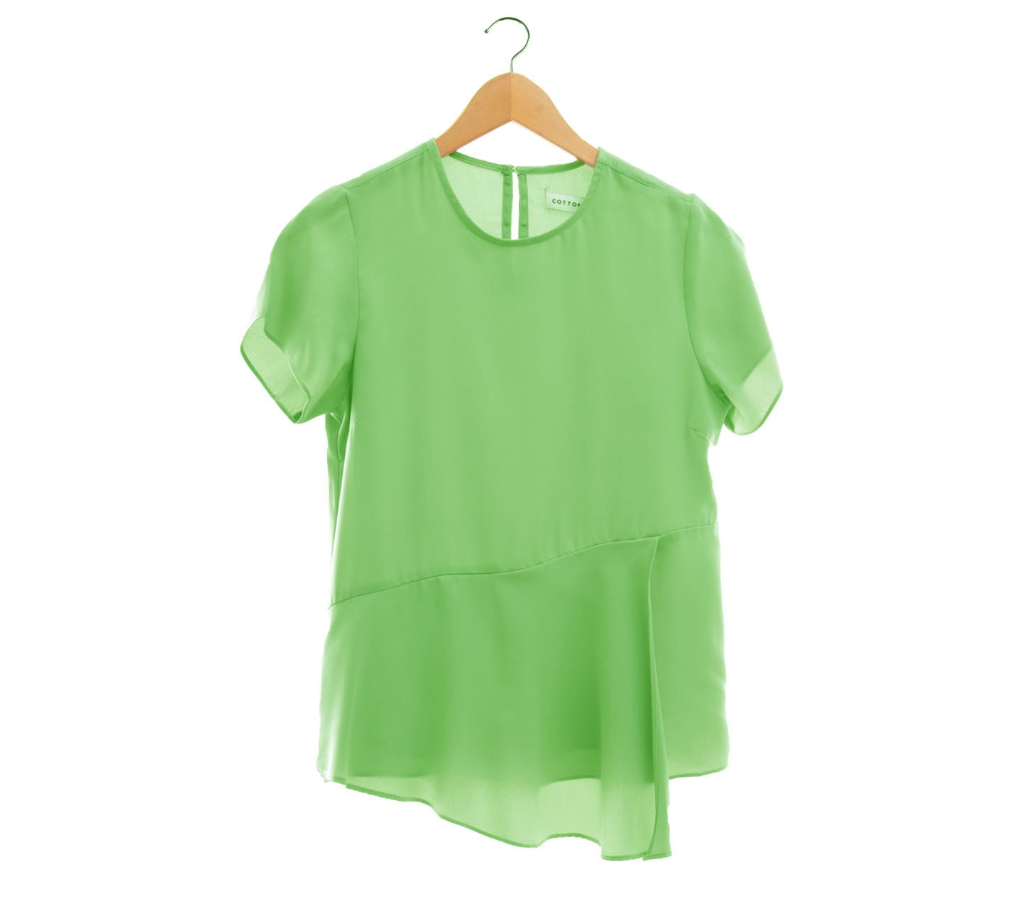 Cotton Ink Green Blouse