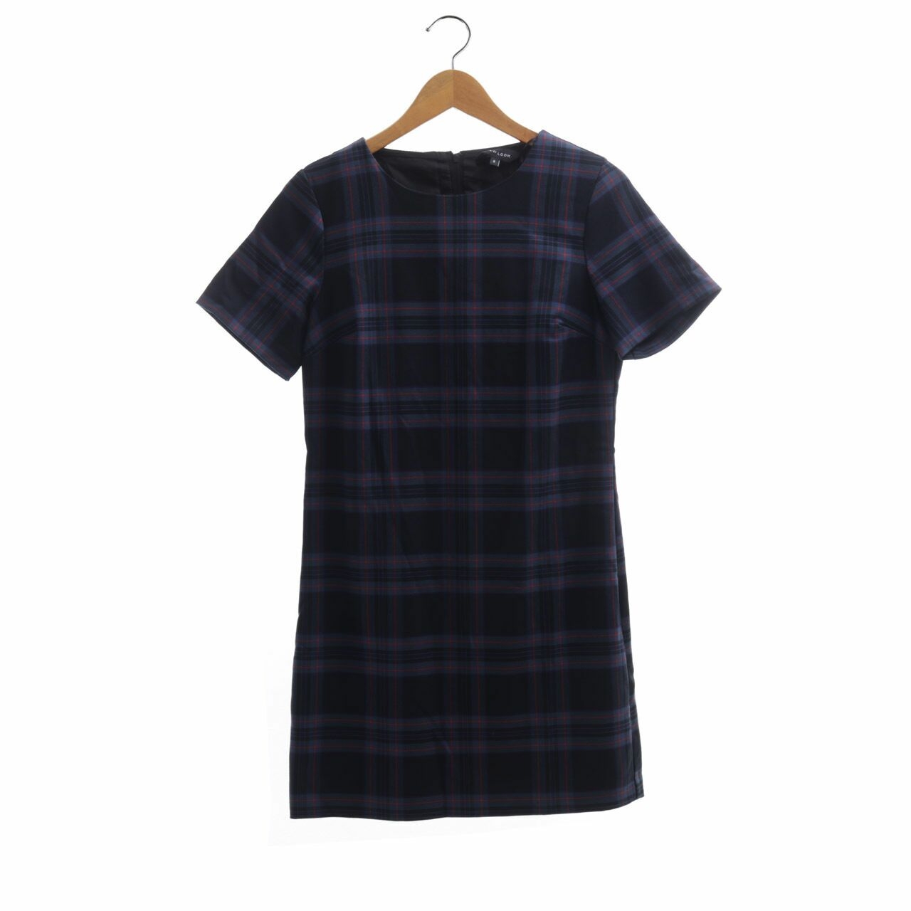 New Look Multicolour Plaid Mini Dress