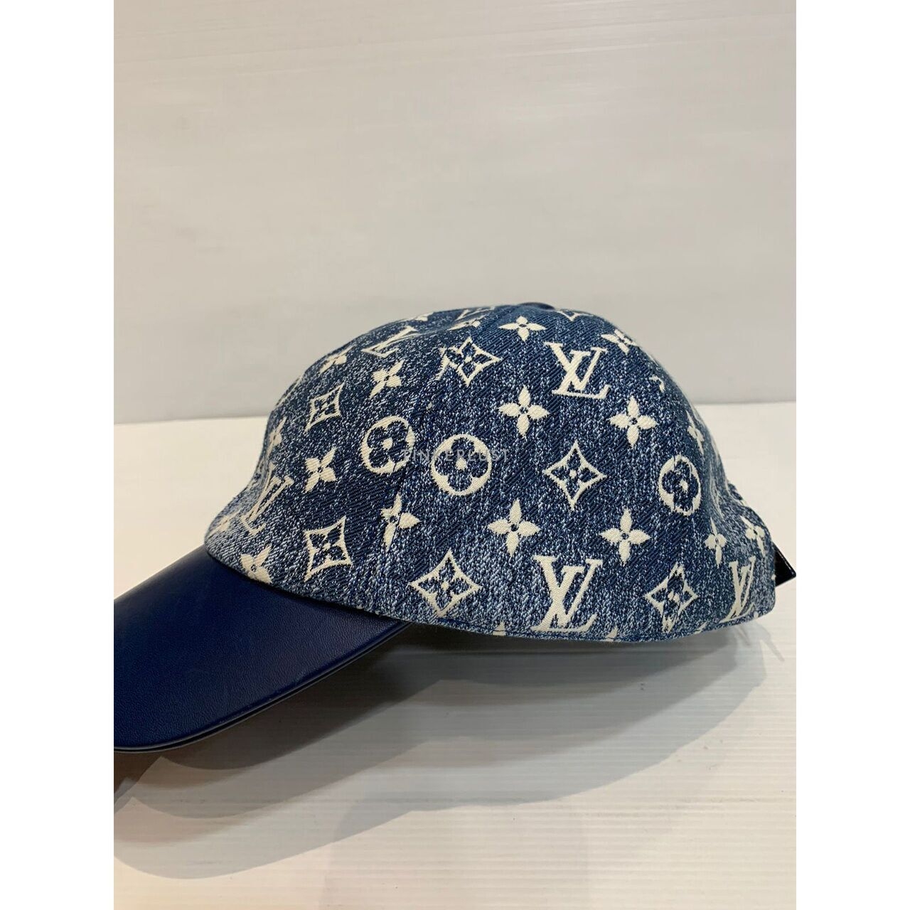 Louis Vuitton Monogram Jacquard Denim Cap Blue Hats