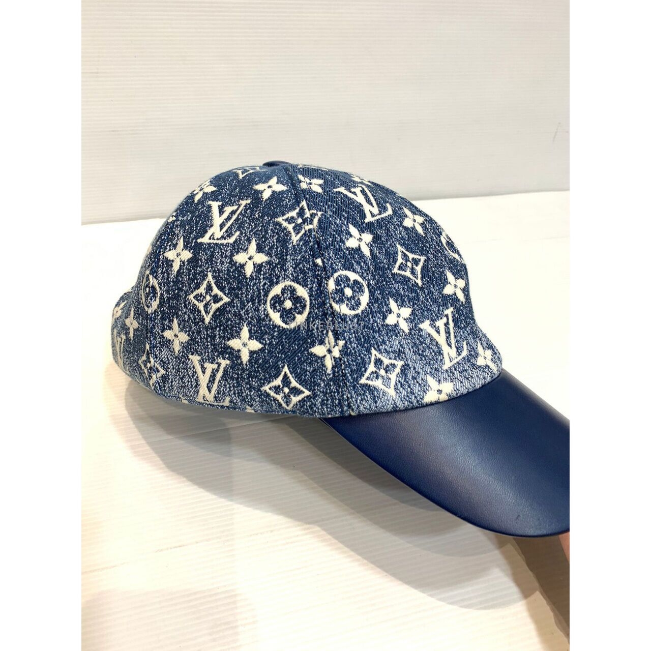 Louis Vuitton Monogram Jacquard Denim Cap Blue Hats