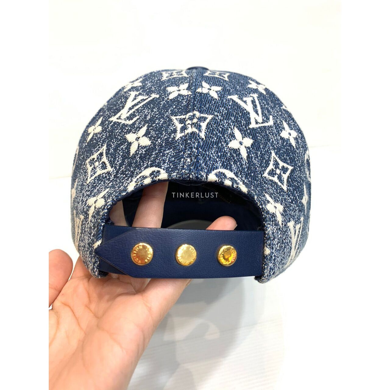 Louis Vuitton Monogram Jacquard Denim Cap Blue Hats