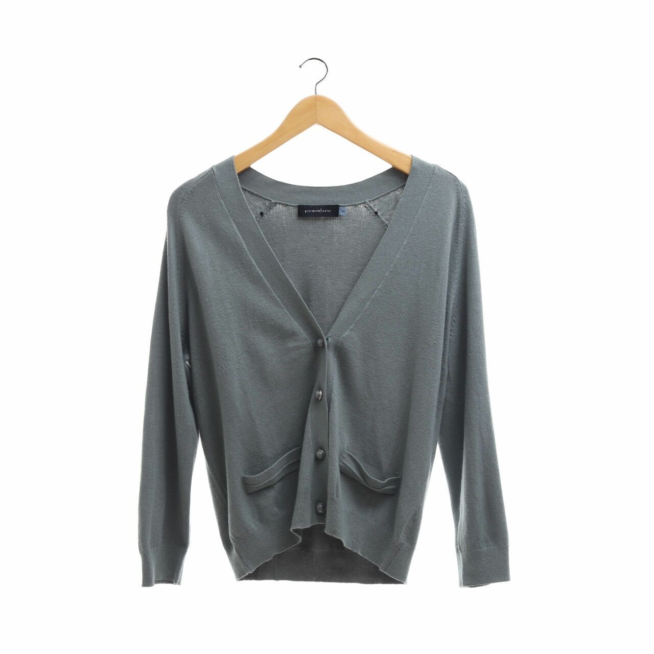 Giordano/Ladies Green Cardigan