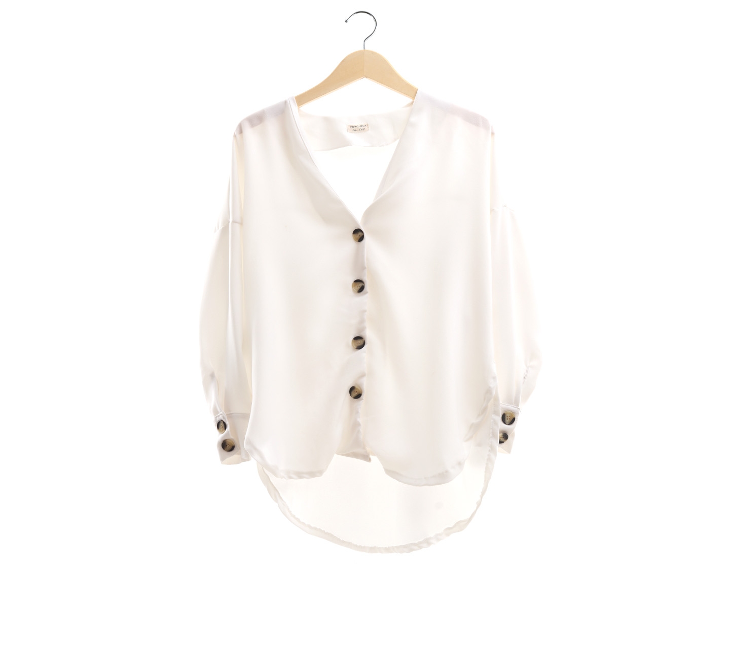 Popoluca The Label Off White Blouse