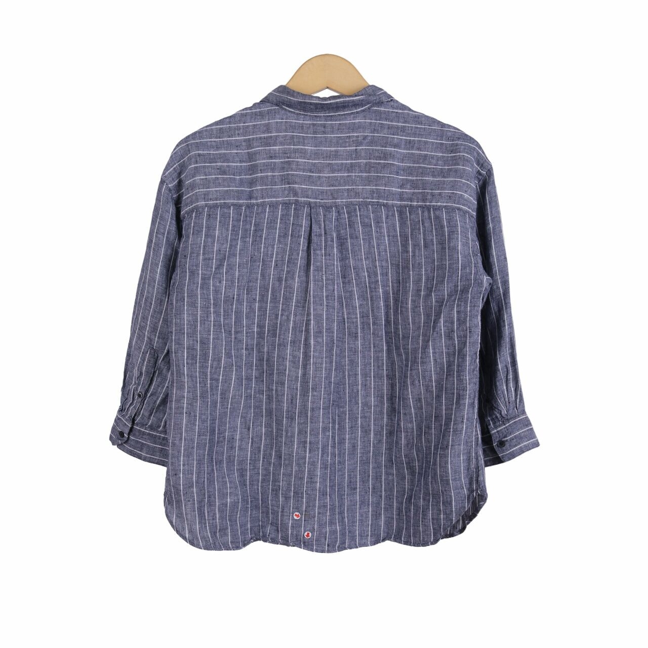 UNIQLO Grey Stripes Blouse