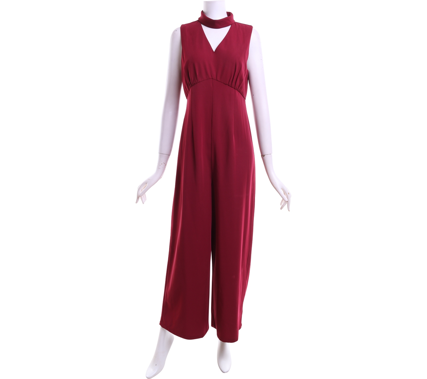 Love, Bonito Wine Jumptsuit