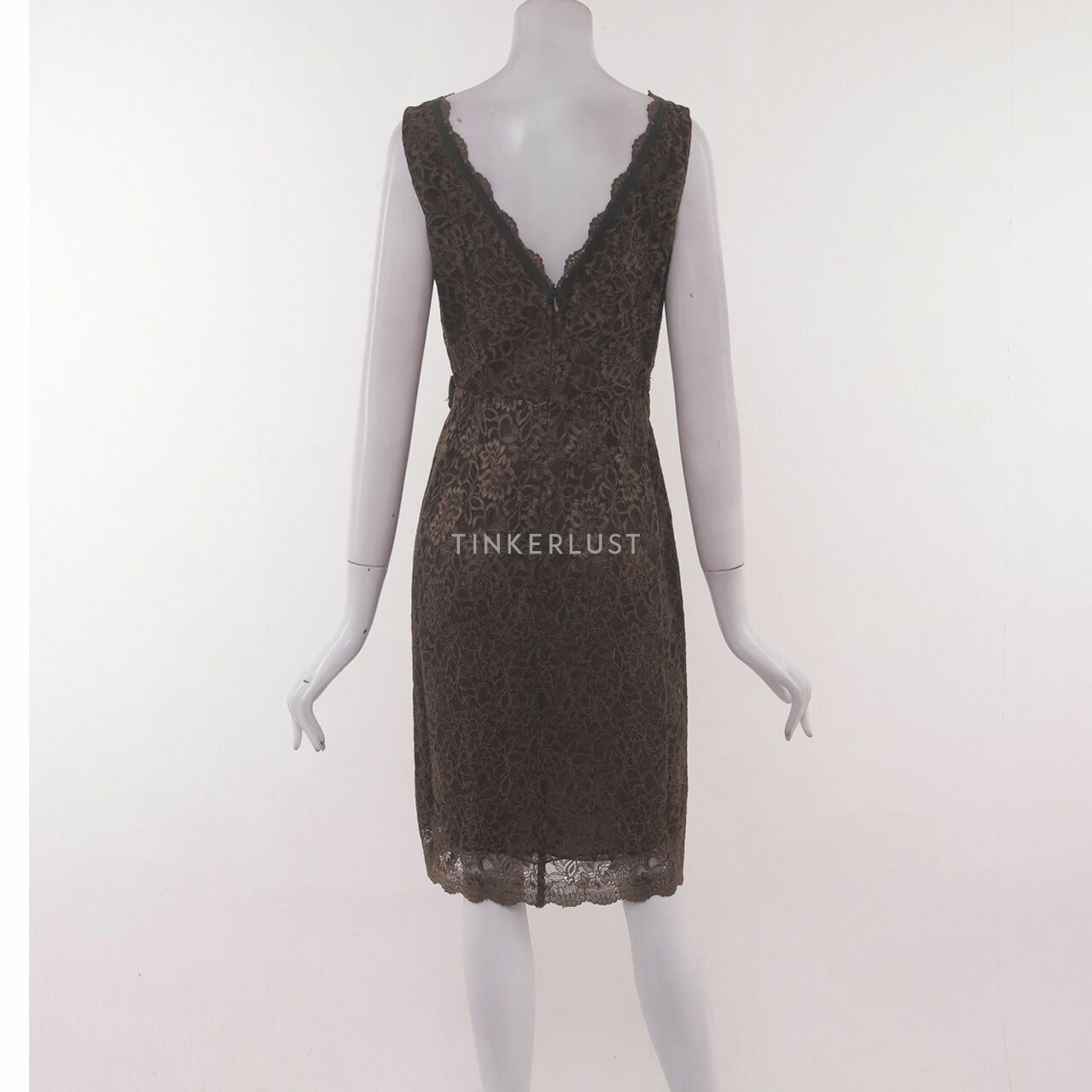 BCBG Max Azria Olive Lace Dress