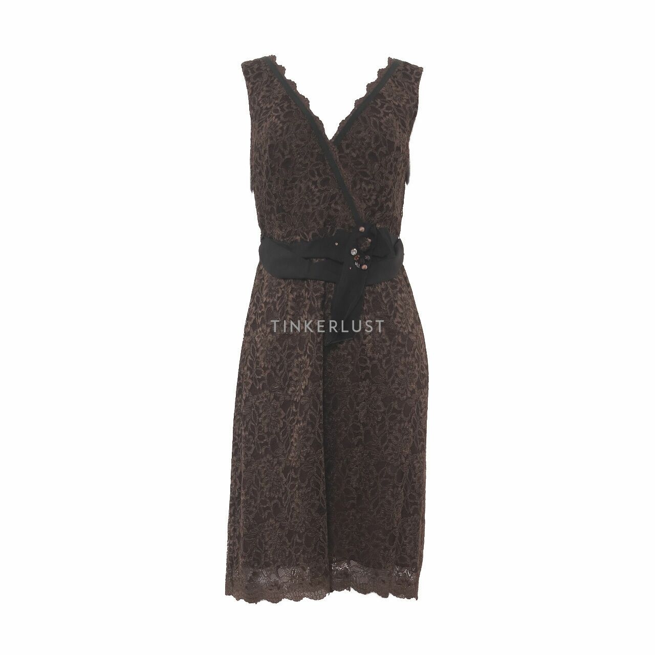 BCBG Max Azria Olive Lace Dress