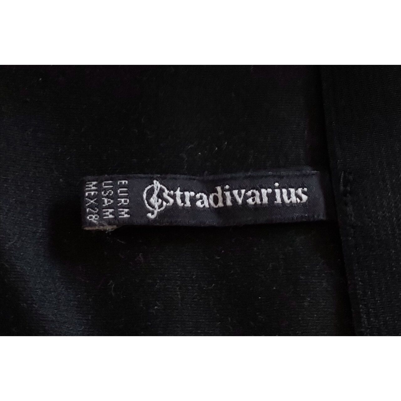 Stradivarius Black Rok Mini