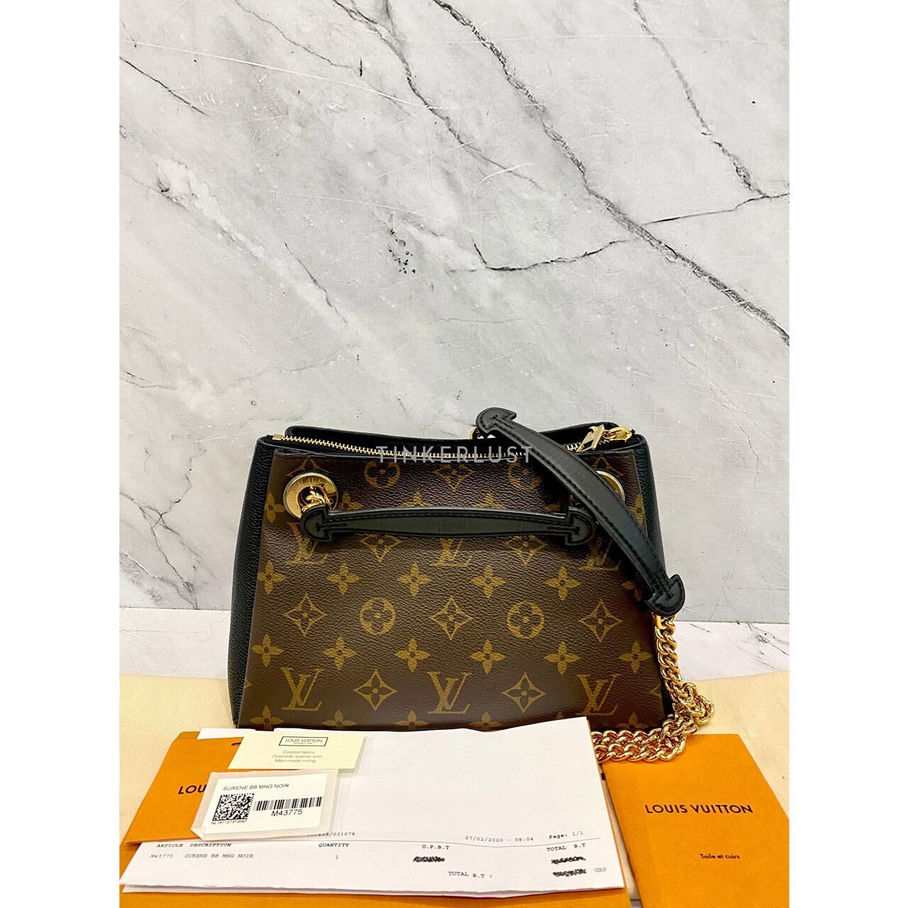 Louis Vuitton Surene BB Monogram Black GHW 2019 Shoulder Bag