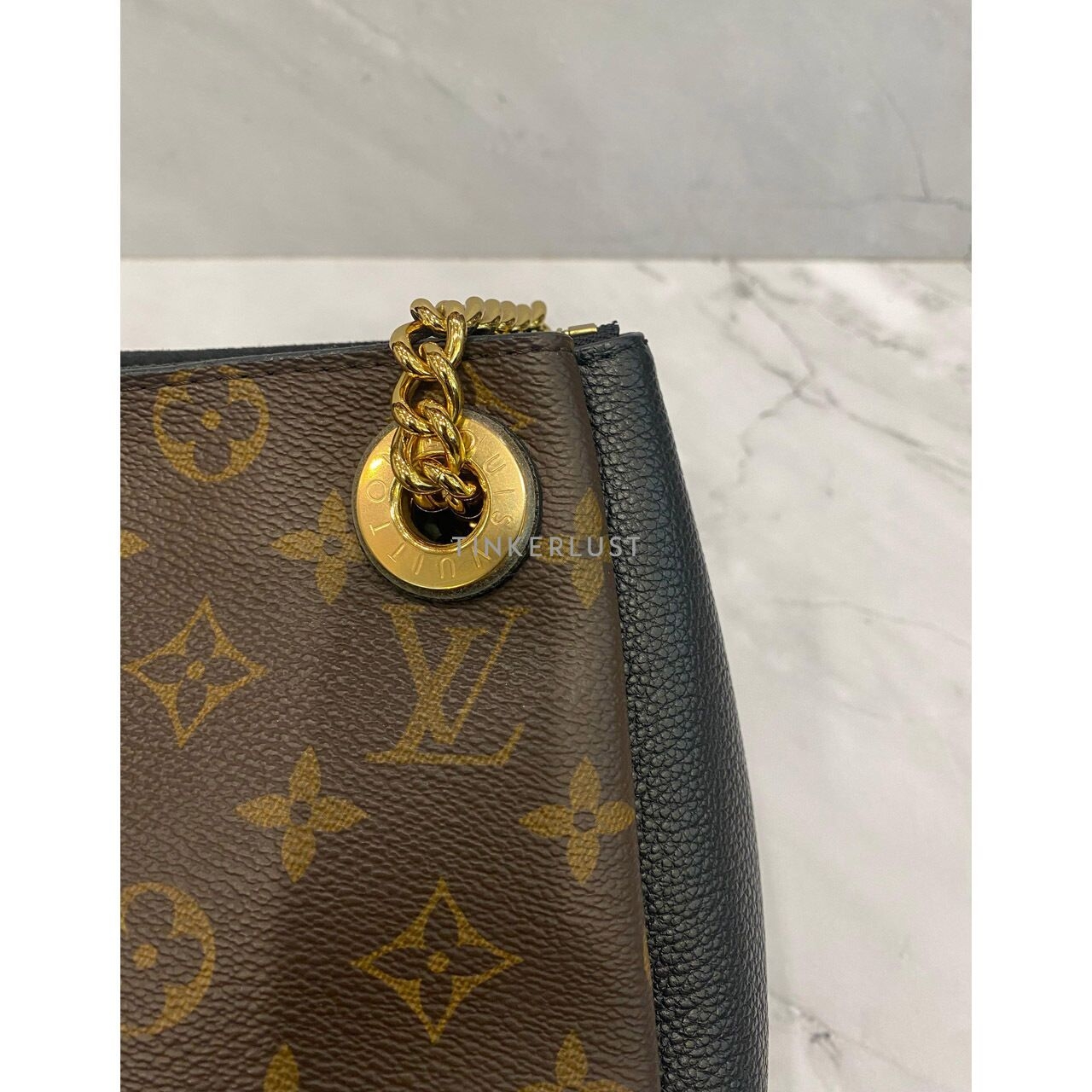 Louis Vuitton Surene BB Monogram Black GHW 2019 Shoulder Bag