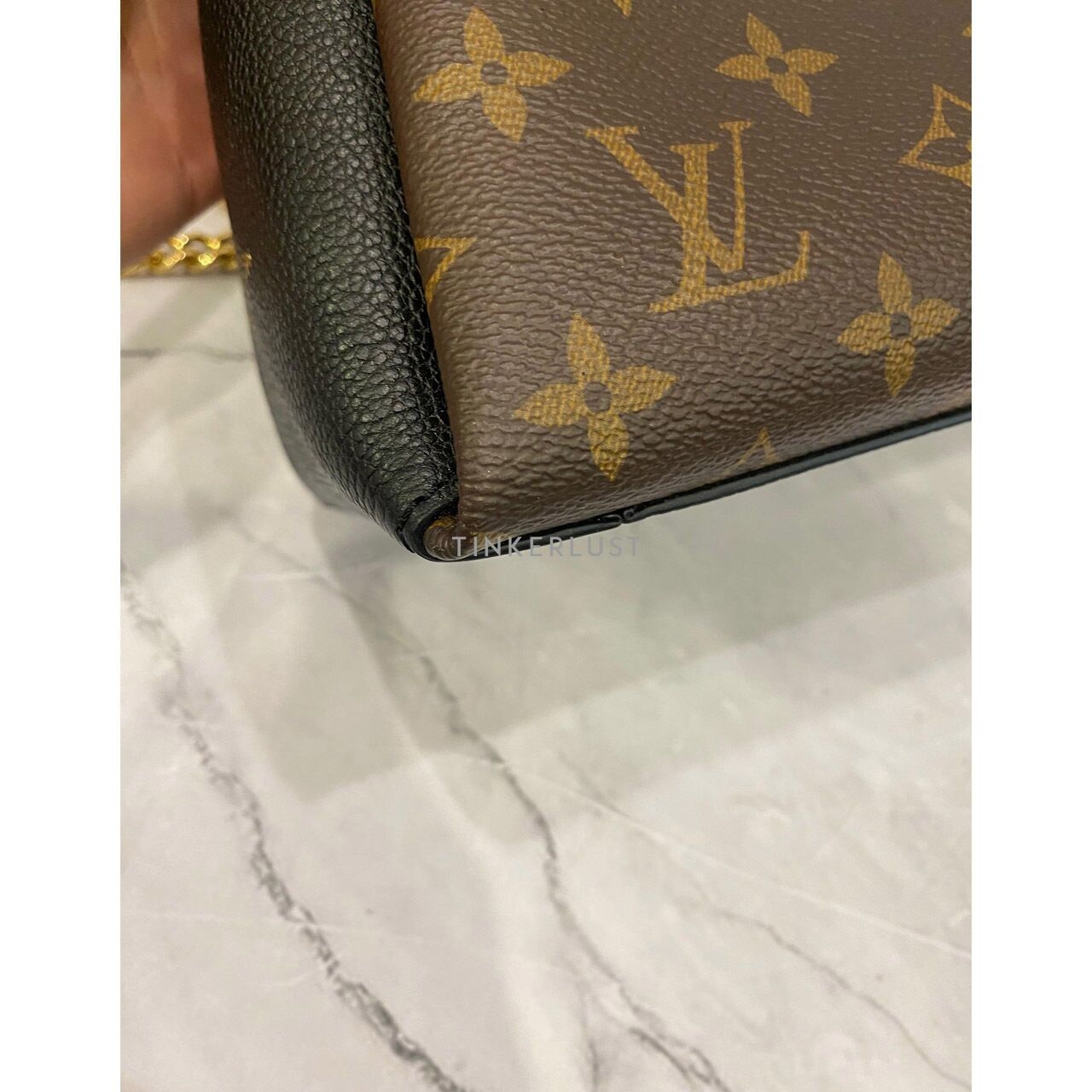 Louis Vuitton Surene BB Monogram Black GHW 2019 Shoulder Bag