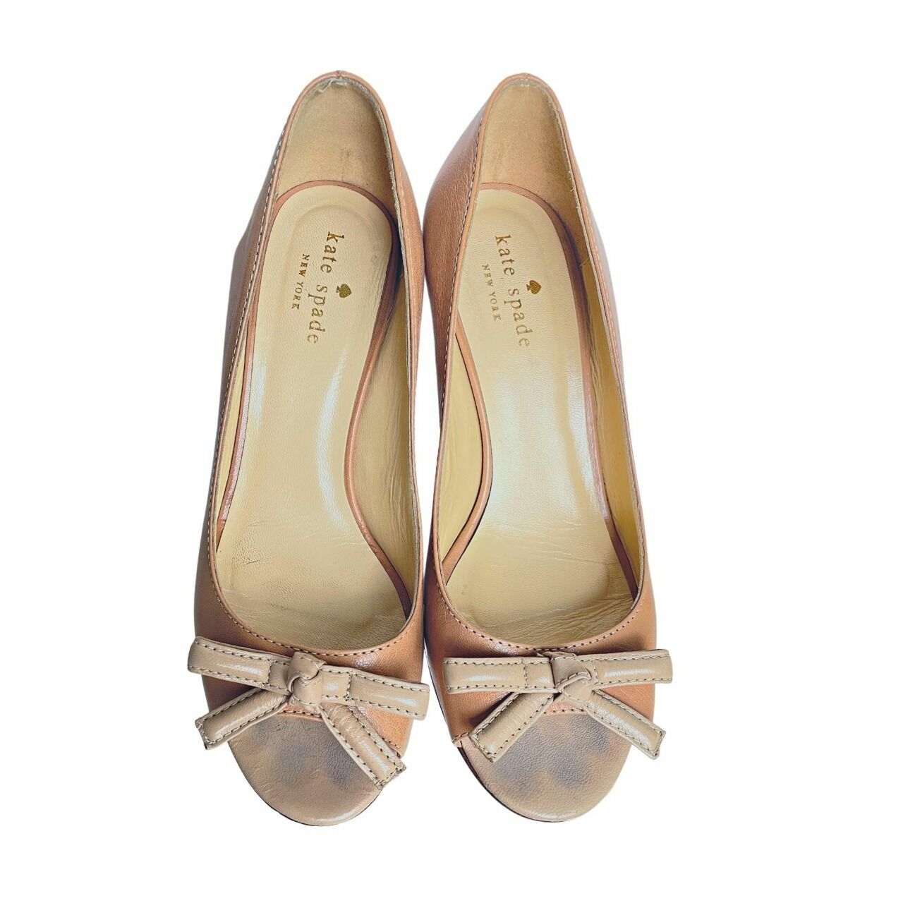 Kate Spade New York Peep Toe Bow Heels