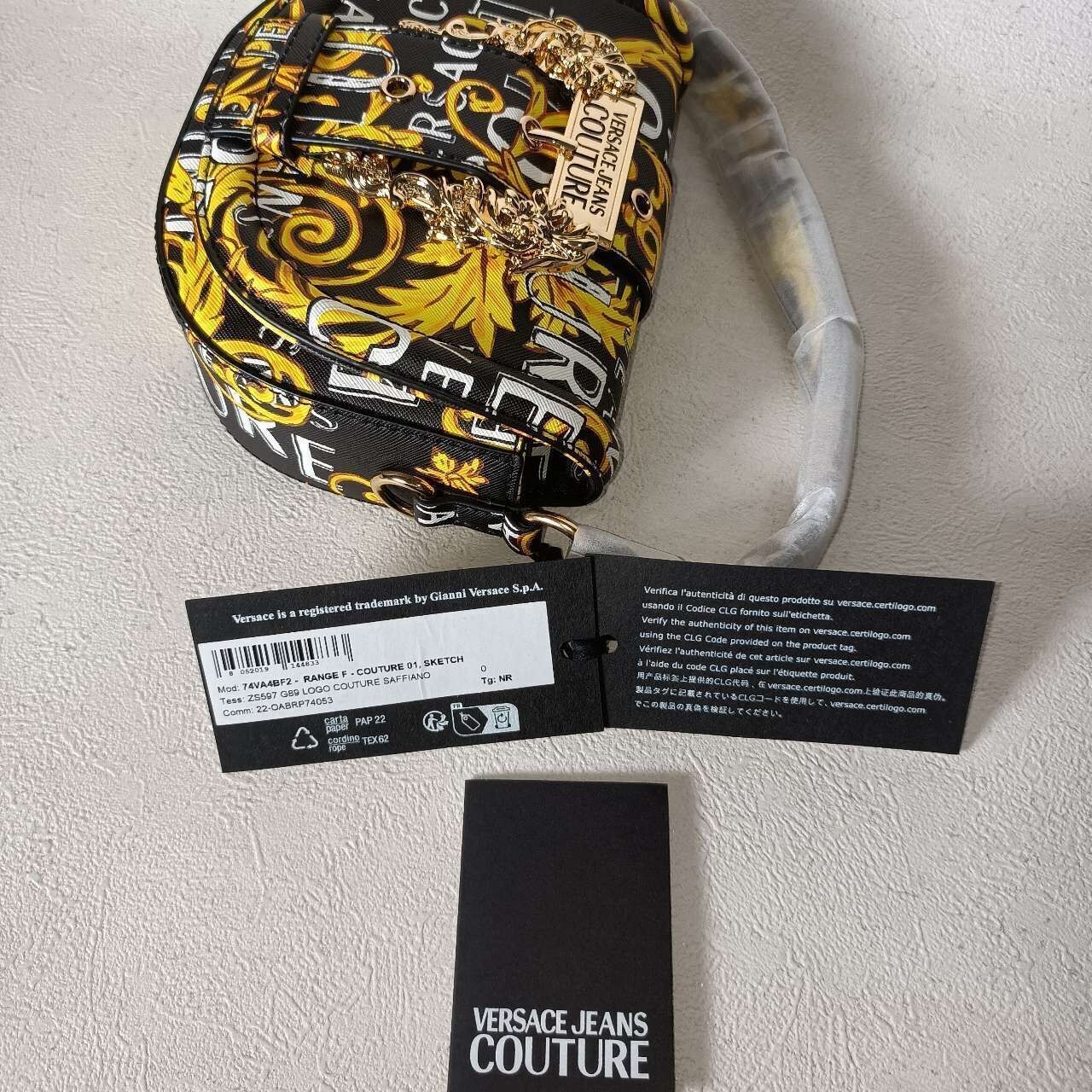 Versace Jeans Couture Buckle Sling Bag