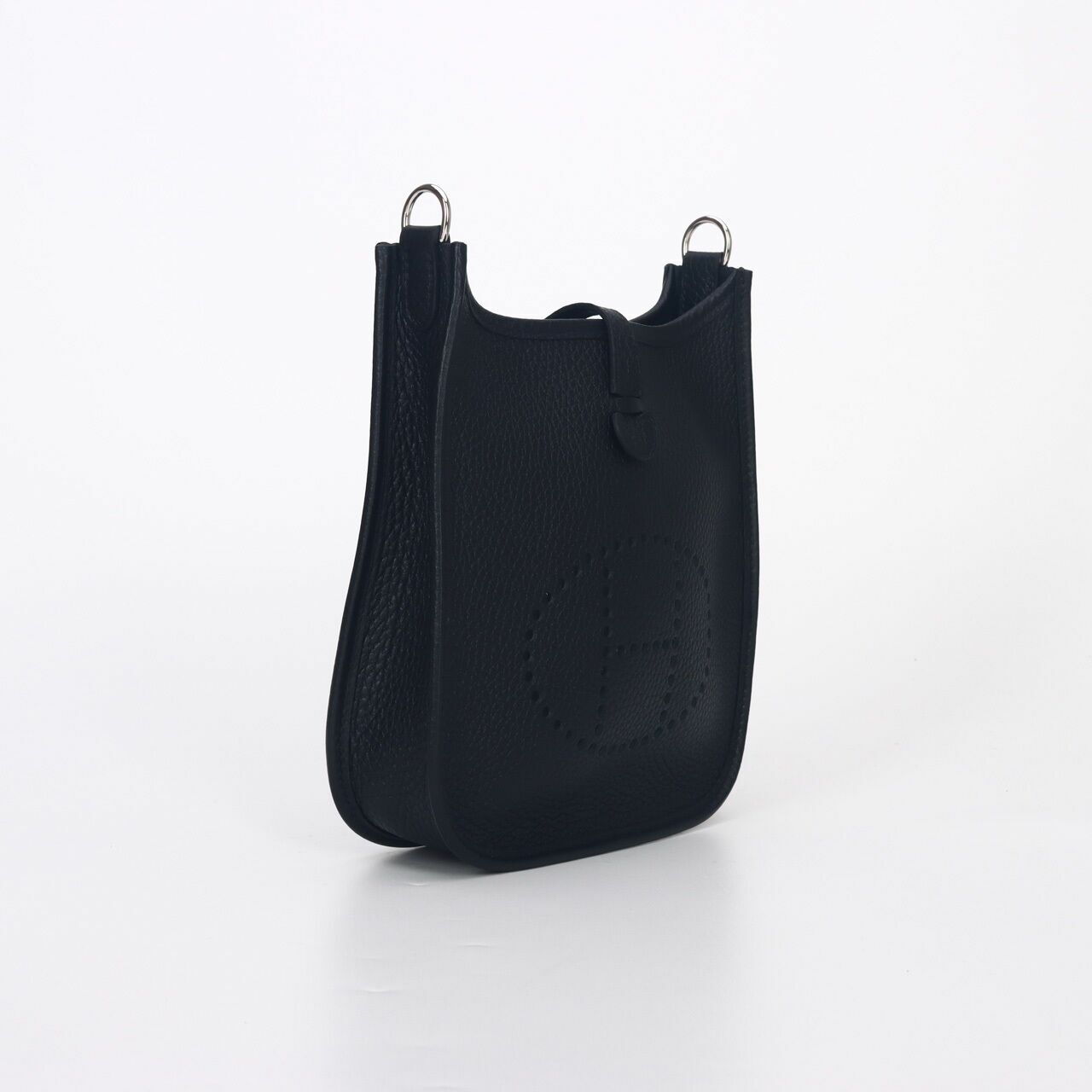 Hermes Mini Evelyn PHW Black Sling Bag