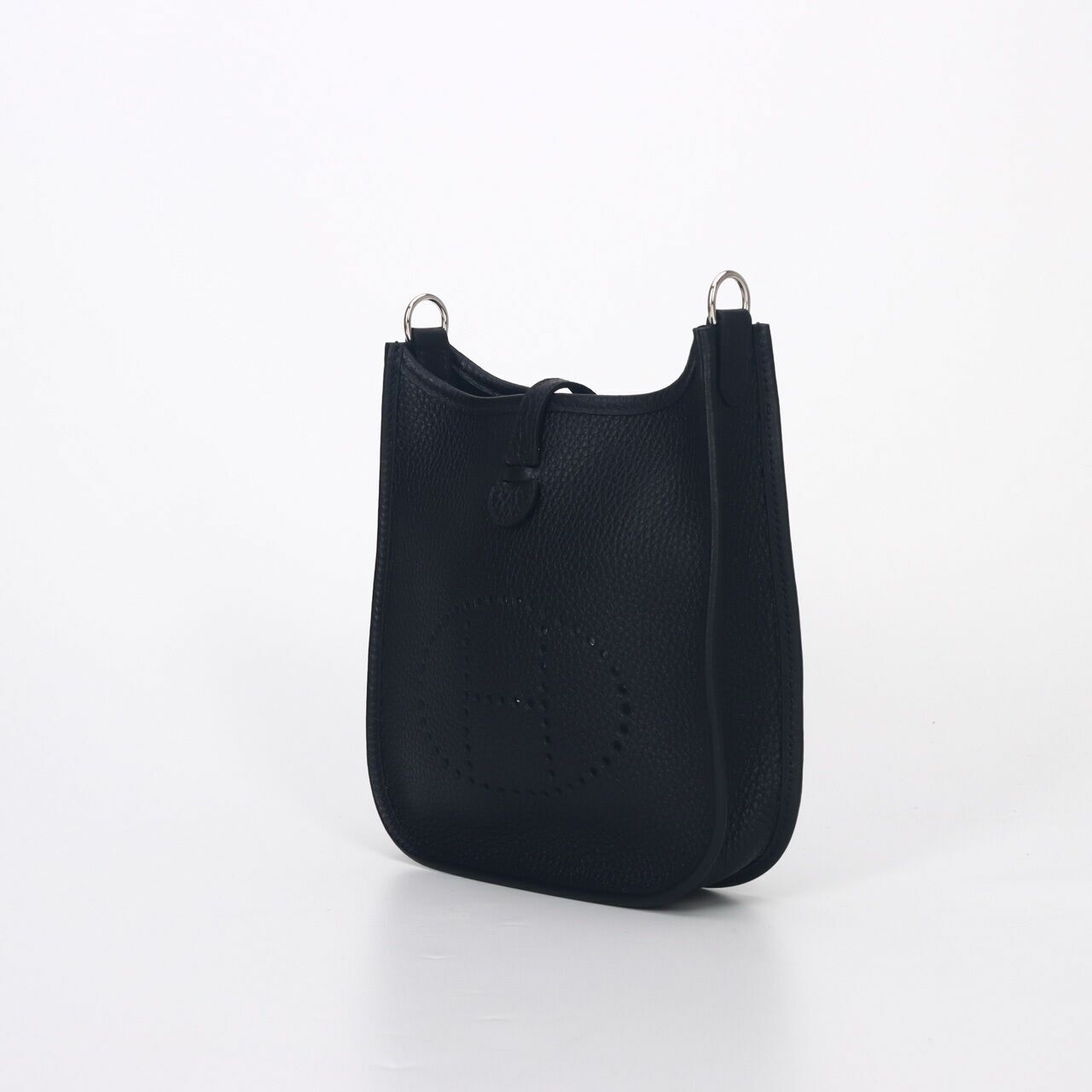 Hermes Mini Evelyn PHW Black Sling Bag