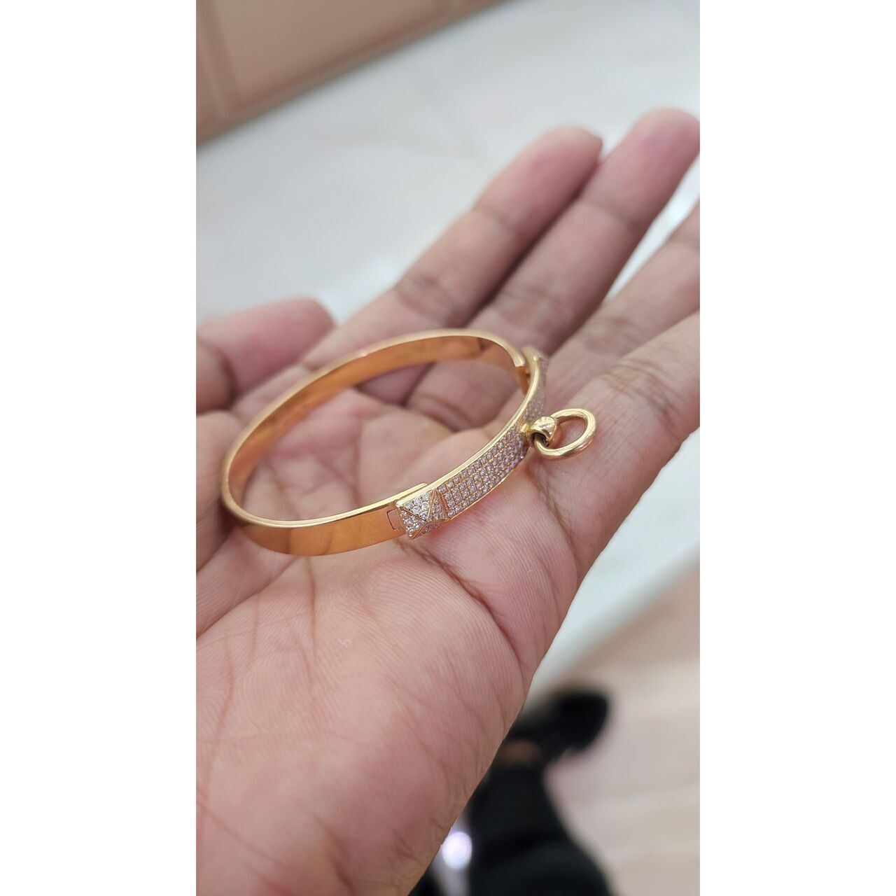 Hermes Rose Gold Bracelet