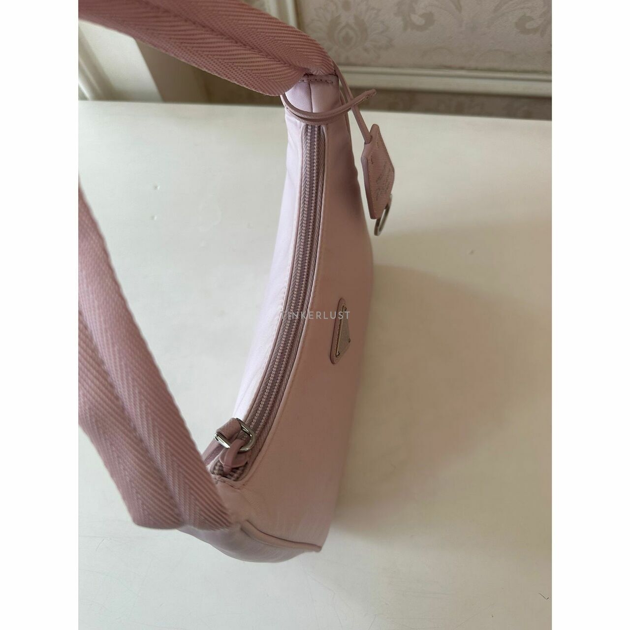 Prada Shoulder Bag Pink Albastro