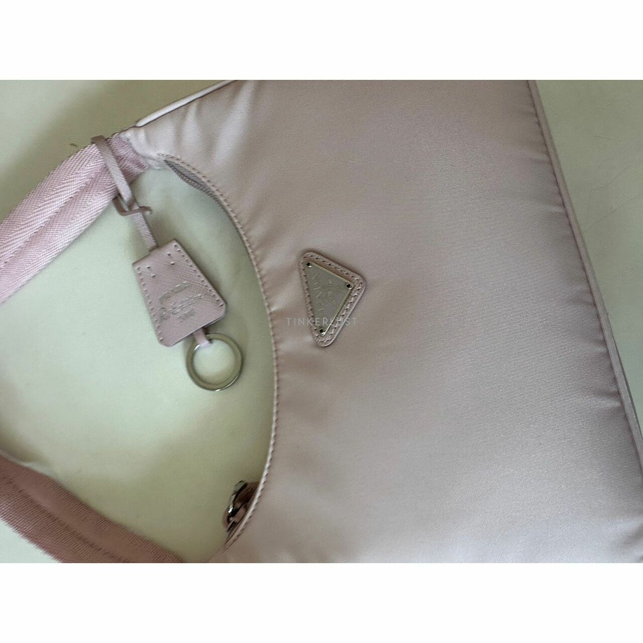 Prada Shoulder Bag Pink Albastro