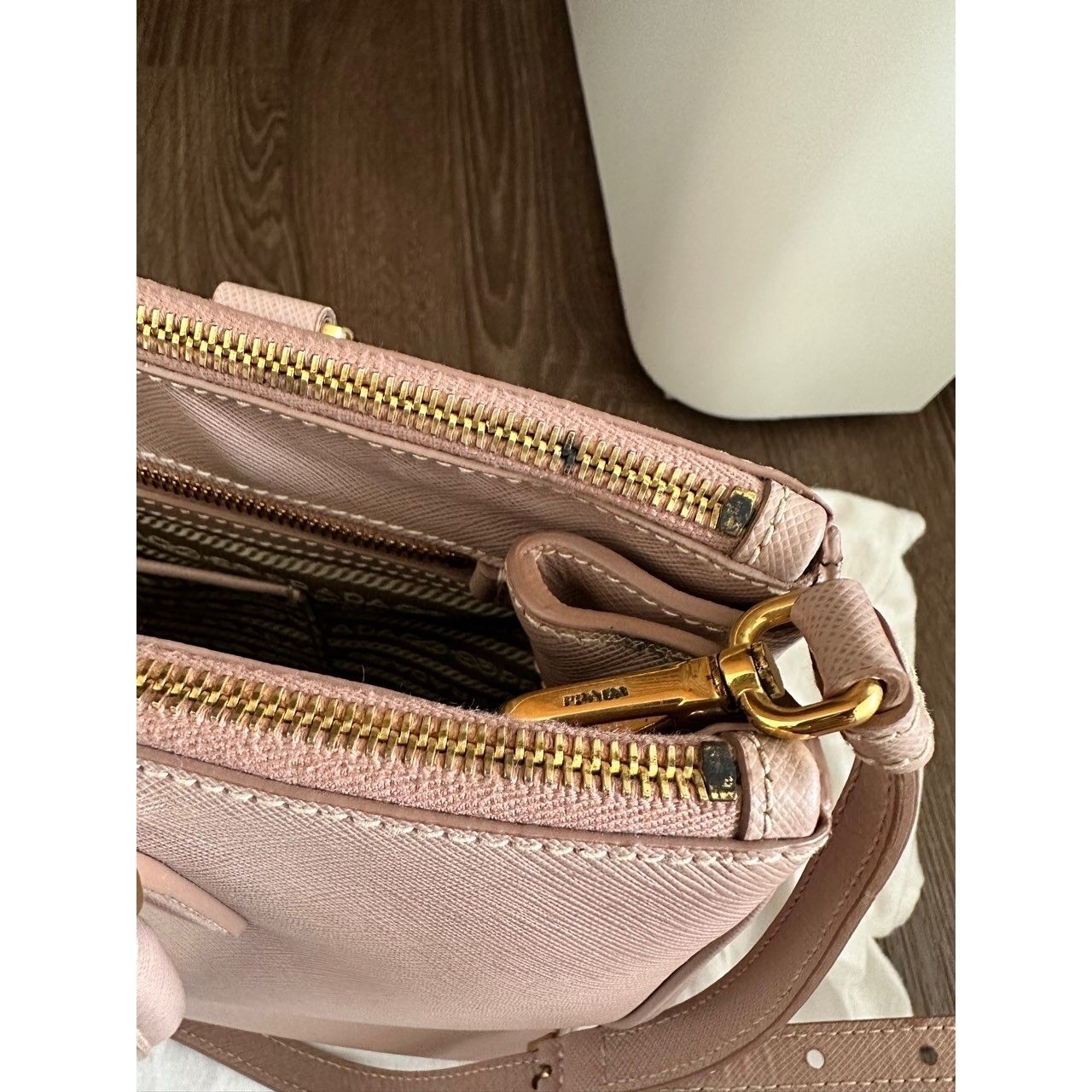 Prada Galleria Saffiano Lux Cammeo Handbag