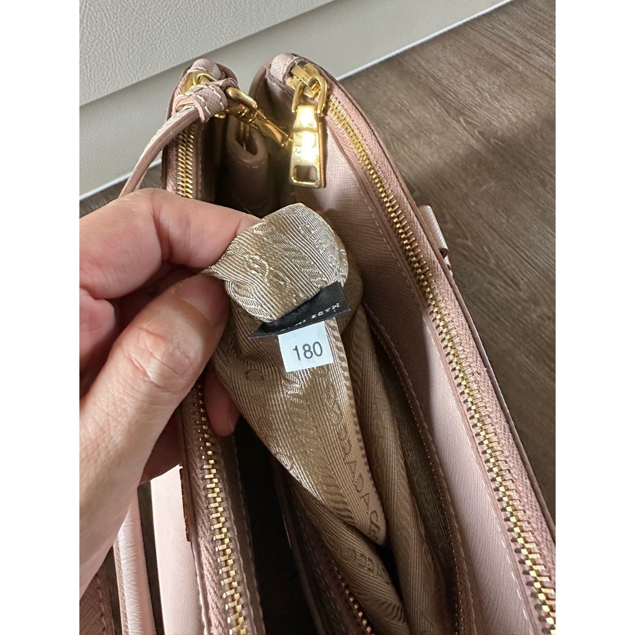 Prada Galleria Saffiano Lux Cammeo Handbag