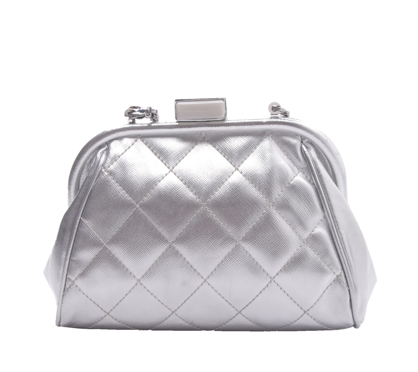 Charles & Keith Silver Sling Bag