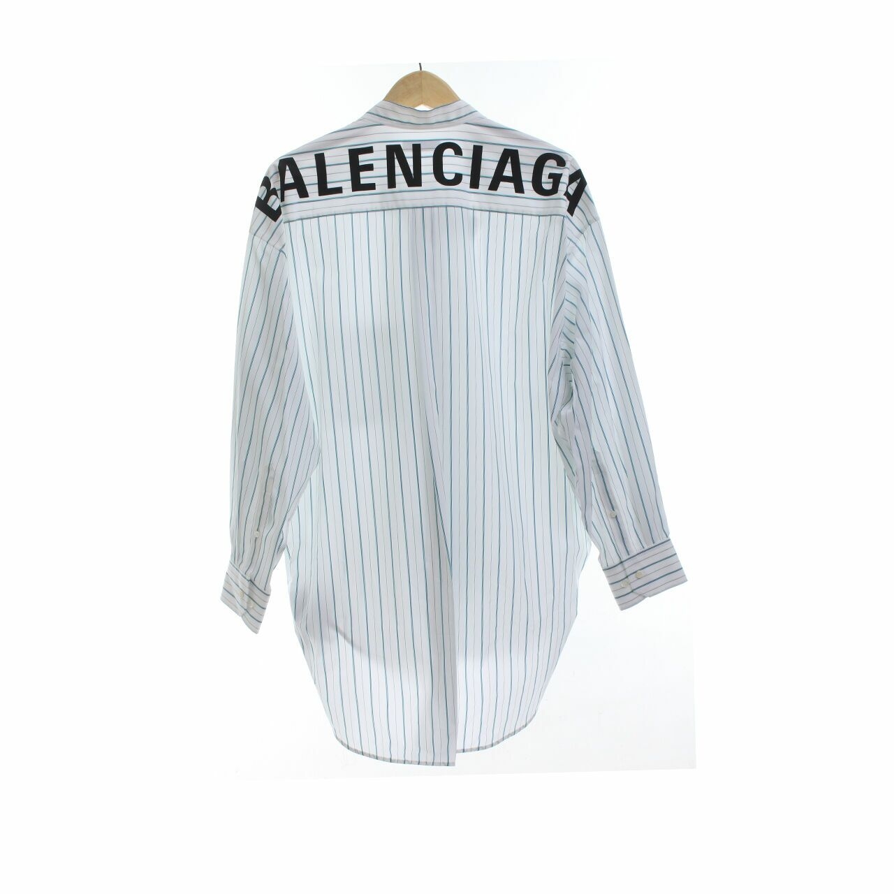 Balenciaga White Stripes Shirt