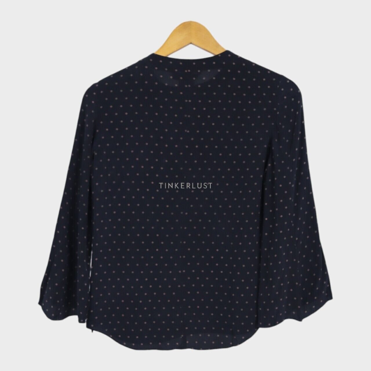 Chloe Blue Polkadot Blouse