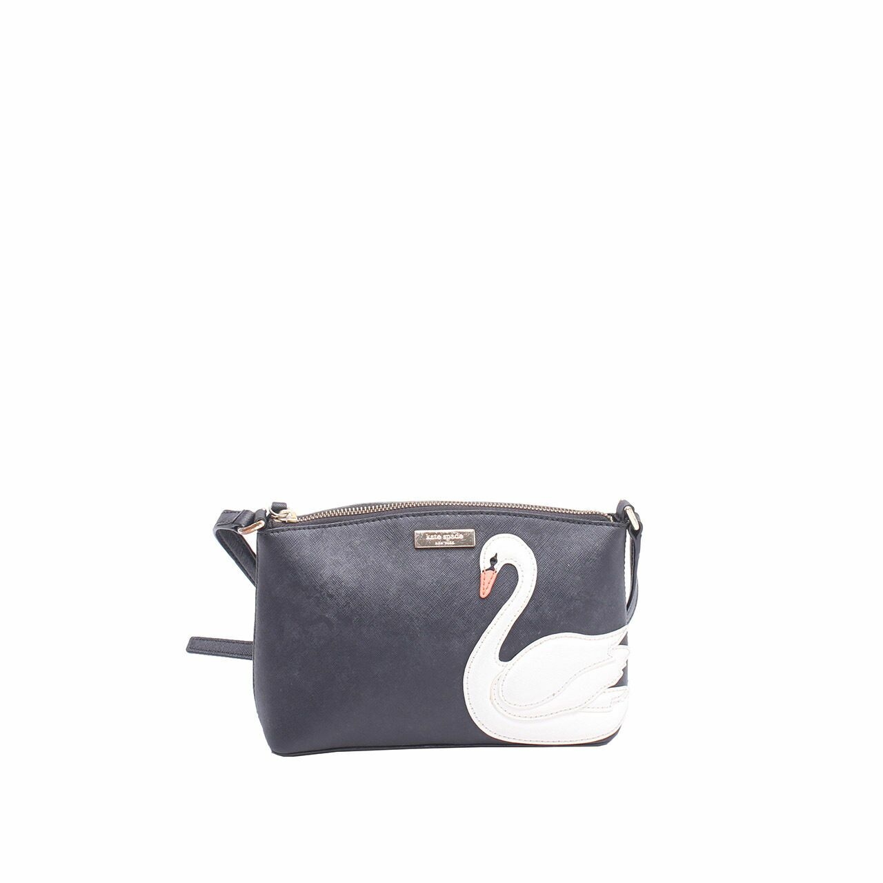 Kate Spade New York Swan Around Millie Black Crossbody Bag