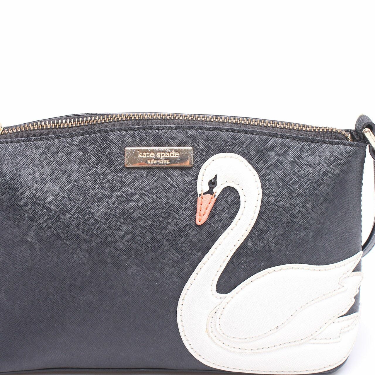 Kate Spade New York Swan Around Millie Black Crossbody Bag