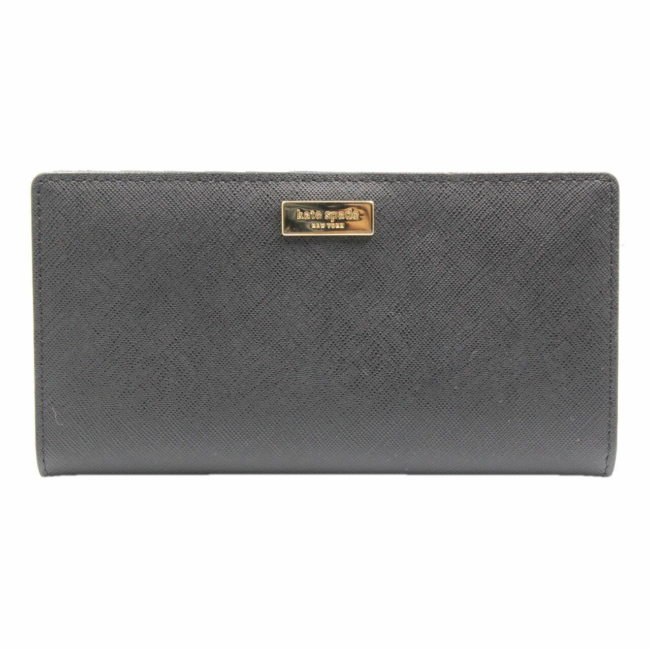 Kate Spade Black Stacy Laurel Way Wallet