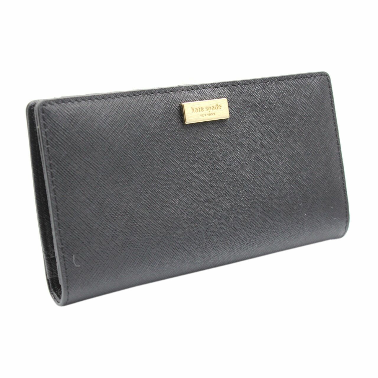 Kate Spade Black Stacy Laurel Way Wallet