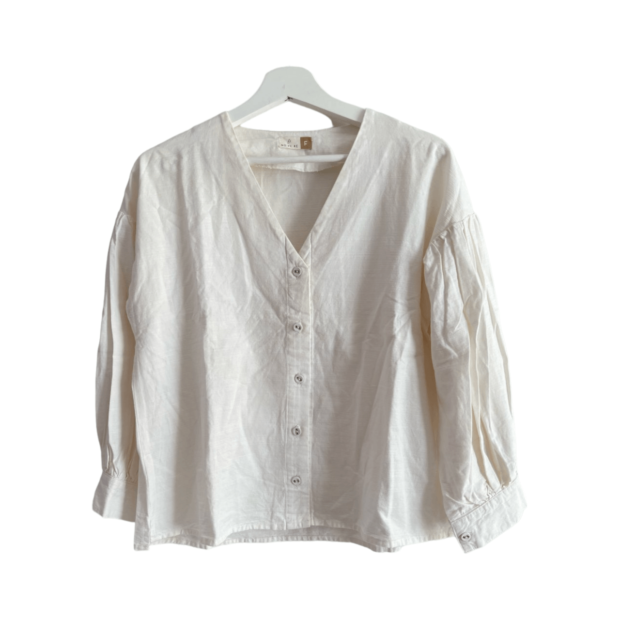 NOVERE Broken White Blouse