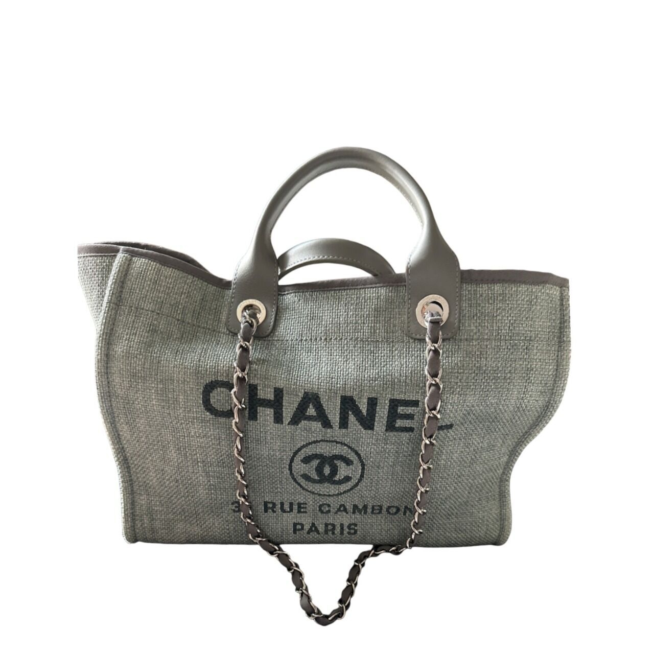 Chanel Large Deauville Tote Bag