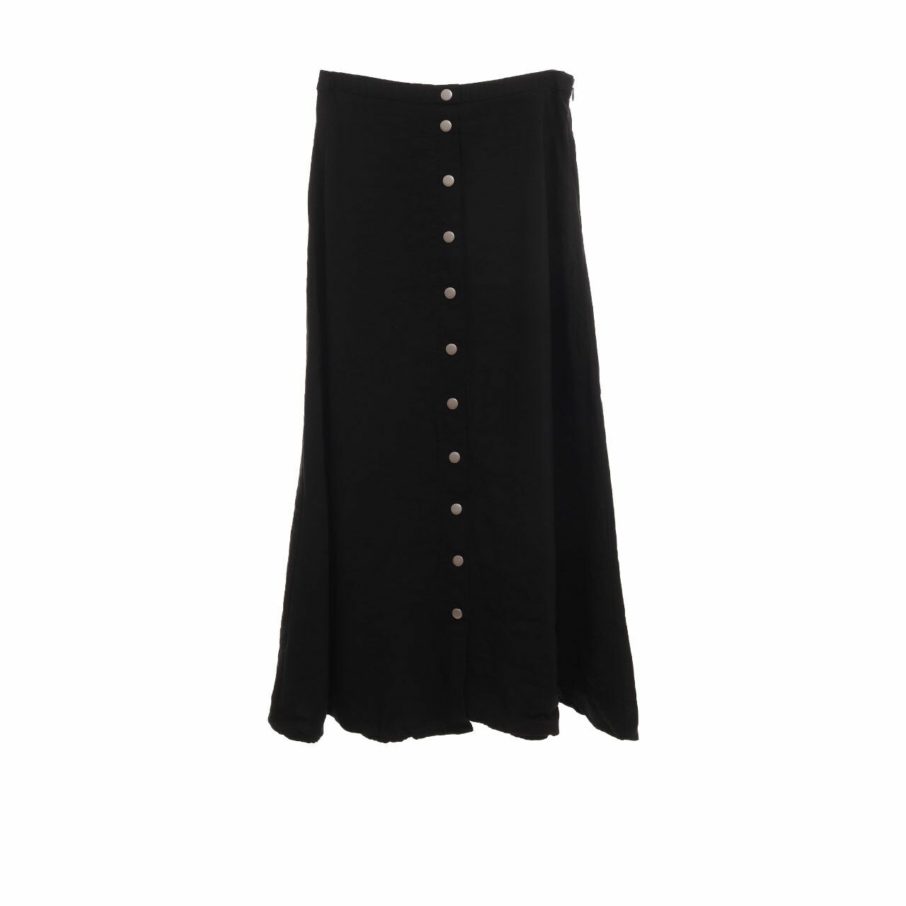 Mango Black Midi Skirt