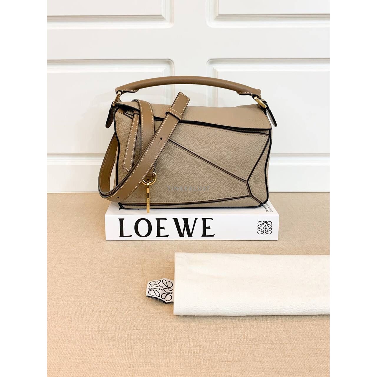 Loewe Puzzle Small Sand 2020 Satchel Bag