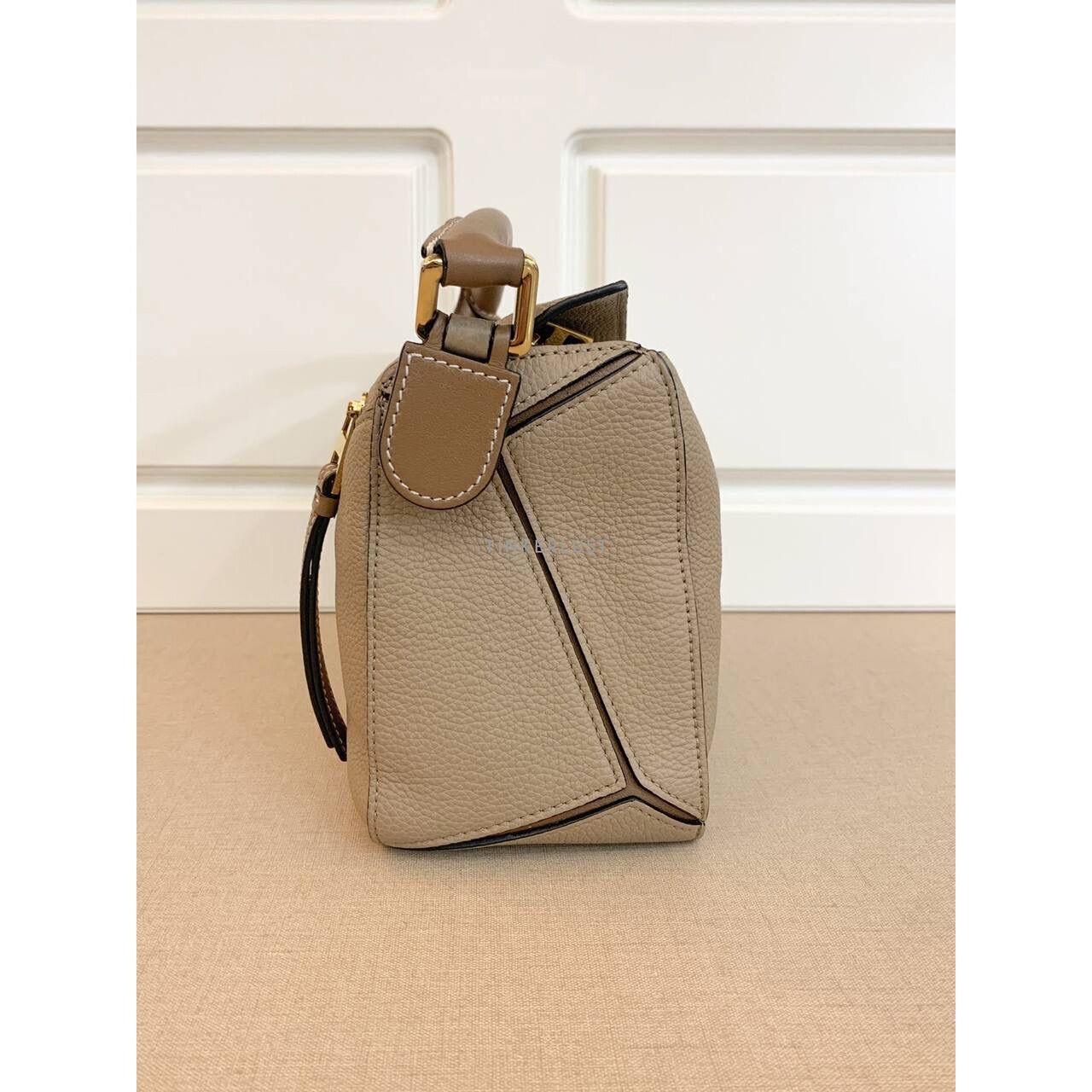 Loewe Puzzle Small Sand 2020 Satchel Bag