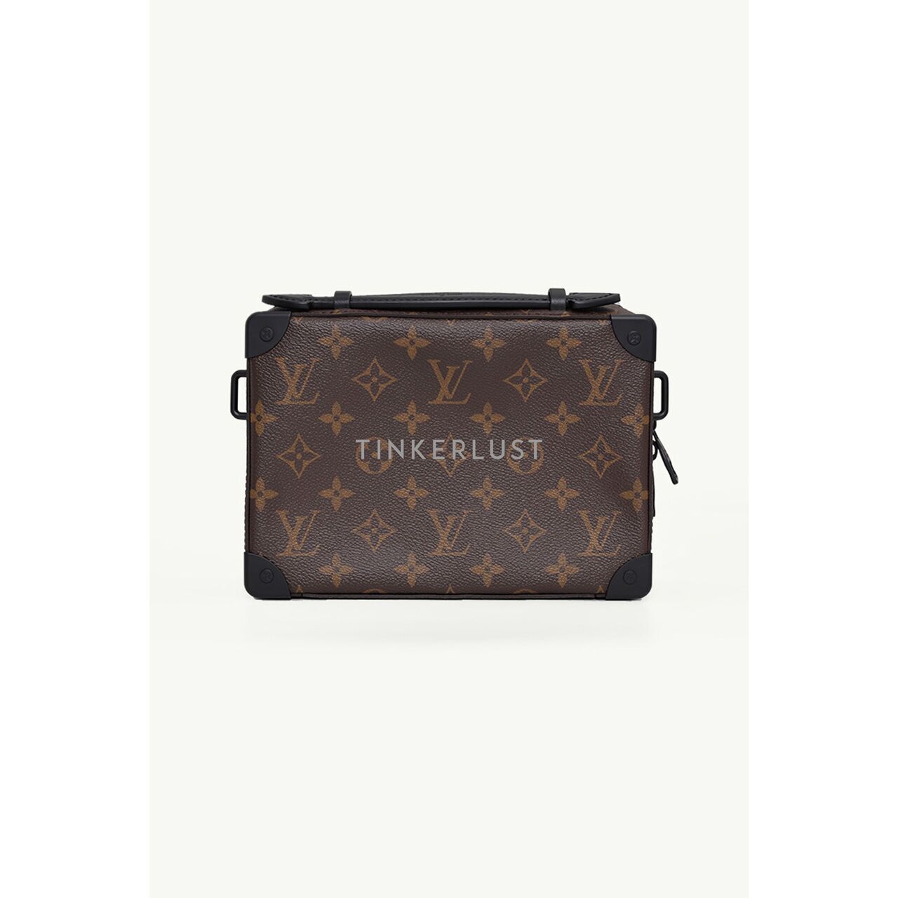 Louis Vuitton Soft Trunk Macassar Monogram Canvas Shoulder Bag